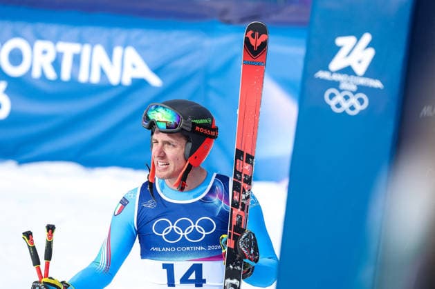 GIOCHI OLIMPICI - Olimpiadi Invernali Milano-Cortina 2026 - Alpine Skiing Men s Downhill Mattia Casse (ITA) during the Olympic Winter games, Winterspiele,Spiele, Summer games Milano-Cortina 2026, Alpine Skiing Men s Downhill on February 07, 2026 at Stelvio Ski Centre in Bormio, Italy Cortina D Ampezzo Italy  Copyright: xIPAxSport ABACAx