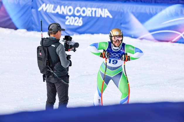 OLYMPICS - Winter Olympic Games, Olympische Spiele, Olympia, OS Milano Cortina 2026 BORMIO,ITALY,07.FEB.26 - OLYMPICS, ALPINE SKIING - Winter Olympic Games Milano Cortina 2026, downhill, men. Image shows Miha Hrobat (SLO).  GEPAxpictures xGEPAxpictures xWo