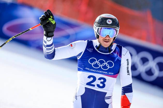 OLYMPICS - Winter Olympic Games, Olympische Spiele, Olympia, OS Milano Cortina 2026 BORMIO,ITALY,07.FEB.26 - OLYMPICS, ALPINE SKIING - Winter Olympic Games Milano Cortina 2026, downhill, men. Image shows Jan Zabystran (CZE).  GEPAxpictures xGEPAxpictures xWo