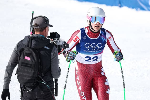 Brodie Seger (CAN) during the Olympic Winter games, Winterspiele,Spiele, Summer games Milano-Cortina 2026, Alpine Skiing Men s Downhill on February 07, 2026 at Stelvio Ski Centre in Bormio, Italy  Copyright: xSergioxBisi IPAxSportx xipa-agency.netx xx IPA_71063021 IPA_Agency_IPA71063021