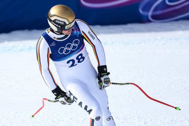 Simon Jocher (GER) during the Olympic Winter games, Winterspiele,Spiele, Summer games Milano-Cortina 2026, Alpine Skiing Men s Downhill on February 07, 2026 at Stelvio Ski Centre in Bormio, Italy  Copyright: xSergioxBisi IPAxSportx xipa-agency.netx xx IPA_71063161 IPA_Agency_IPA71063161