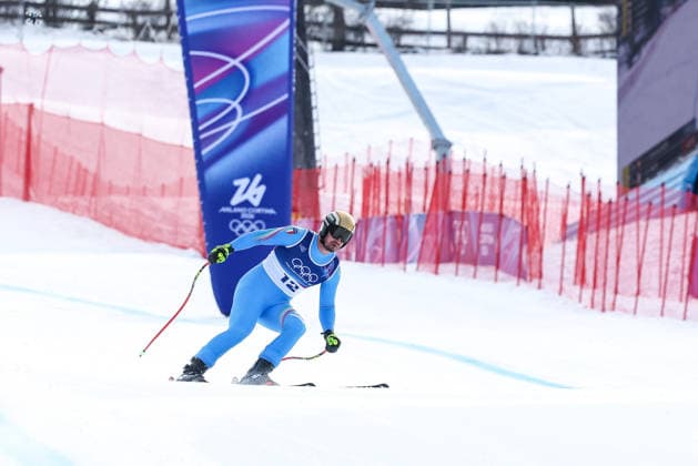 Dominik Paris (ITA) during the Olympic Winter games, Winterspiele,Spiele, Summer games Milano-Cortina 2026, Alpine Skiing Men s Downhill on February 07, 2026 at Stelvio Ski Centre in Bormio, Italy  Copyright: xSergioxBisi IPAxSportx xipa-agency.netx xx IPA_71062371 IPA_Agency_IPA71062371