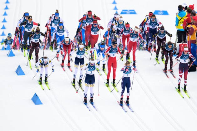 260207 Moa Ilar of Sweden and Jessie Diggins of United States compete in the women s 20 km cross-country skiing skiathlon during day 1 of the 2026 Winter Olympics on February 7, 2026 in Val di Fiemme. Photo: Maxim Thore BILDBYRAN kod MT MT0961 skidor cross-country skiing langrenn Olympic Games, Olympische Spiele, Olympia, OS olympics winter olympics os ol olympiska spel vinter-os olympiske leker milano cortina 2026 milan cortina 2026 milano cortina 2026 olympic games milano cortina 2026 winter olympic games milano cortina-os milano cortina-ol vinter-ol 1 bbeng skiathlon dam *** 260207 Moa Ilar of Sweden and Jessie Diggins of United States compete in the women s 20 km cross country skiing skiathlon during day 1 of the 2026 Winter Olympics on February 7, 2026 in Val di Fiemme Photo Maxim Thore BILDBYRAN kod MT MT0961 skidor cross country skiing langrenn olympic games olympics winter olympics os ol olympiska spel vinter os olympiske leker milano cortina 2026 milan cortina 2026 milano cortina 2026 olympic games milano cortina 2026 winter olympic games milano cortina os milano cortina ol vinter ol 1 bbeng skiathlon dam  Copyright: MAXIMxTHORE BB260207MT006