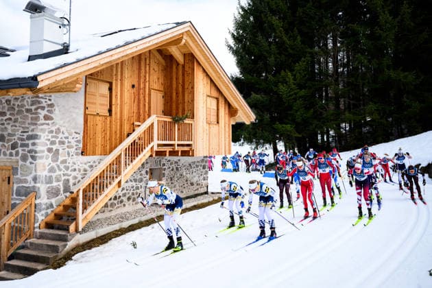 260207 Frida Karlsson, Ebba Andersson and Moa Ilar of Sweden compete in the women s 20 km cross-country skiing skiathlon during day 1 of the 2026 Winter Olympics on February 7, 2026 in Val di Fiemme. Photo: Maxim Thore BILDBYRAN kod MT MT0961 skidor cross-country skiing langrenn Olympic Games, Olympische Spiele, Olympia, OS olympics winter olympics os ol olympiska spel vinter-os olympiske leker milano cortina 2026 milan cortina 2026 milano cortina 2026 olympic games milano cortina 2026 winter olympic games milano cortina-os milano cortina-ol vinter-ol 1 bbeng skiathlon dam sverige *** 260207 Frida Karlsson, Ebba Andersson and Moa Ilar of Sweden compete in the women s 20 km cross country skiing skiathlon during day 1 of the 2026 Winter Olympics on February 7, 2026 in Val di Fiemme Photo Maxim Thore BILDBYRAN kod MT MT0961 skidor cross country skiing langrenn olympic games olympics winter olympics os ol olympiska spel vinter os olympiske leker milano cortina 2026 milan cortina 2026 milano cortina 2026 olympic games milano cortina 2026 winter olympic games milano cortina os milano cortina ol vinter ol 1 bbeng skiathlon dam sverige  Copyright: MAXIMxTHORE BB260207MT009