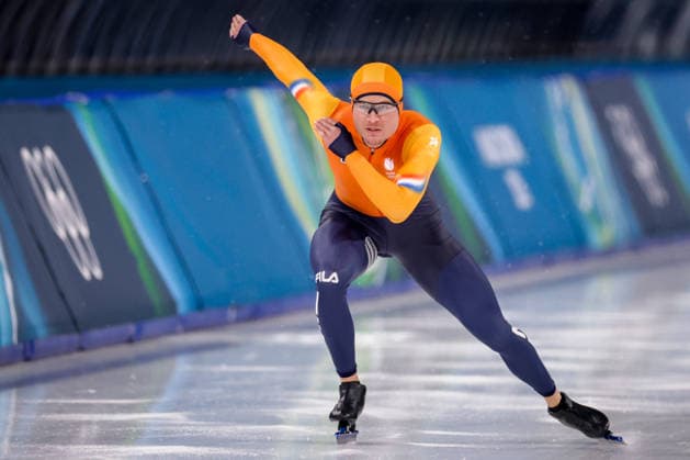 2026-02-07 Speed skating, Eisschnelllauf - Milano Cortina 2026 Winter Olympics - Day 1 MILAN, ITALY - FEBRUARY 7: Joep Wennemars of the Netherlands in a training session during Day 1 of Speed Skating - Milano Cortina 2026 Winter Olympics at Milano Speed Skating Stadium on February 7, 2026 in Milan, Italy. (Photo by Joris Verwijst BSR Agency) Milan Italy Content not available for redistribution in The Netherlands directly or indirectly through any third parties. Copyright: xBSRxAgencyx