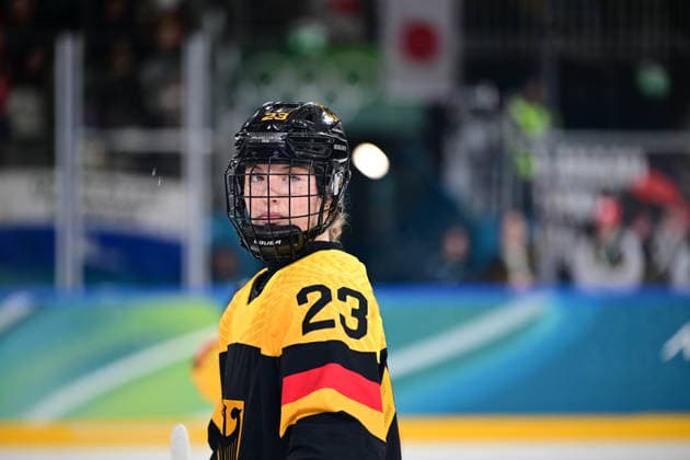 Lilli Welcke, Ice hockey, Eishockey Women™s Prelim Round Group B, Germany - Japan, Milano Cortina 2026 Olympic Games, Olympische Spiele, Olympia, OS 07-02-2026 *** Lilli Welcke, Ice Hockey Women™s Prelim Round Group B, Germany Japan, Milano Cortina 2026 Olympic Games 07 02 2026 Copyright: HMBxMedia MarcxNiemeyer