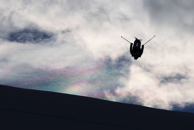 General view, FEBRUARY 7, 2026 - Freestyle Skiing : Women s Slopestyle Qualification during the Milano Cortina 2026 Olympic Winter games, Winterspiele,Spiele, Summer games at Livigno Snow Park in Livigno, Italy.  aflo_318782581