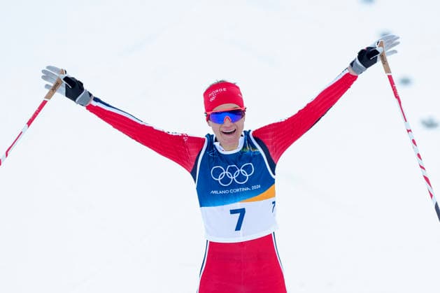 Winter Olympics in Milan Cortina 2026 Val di Fiemme, Italy 20260207. Heidi Weng from Norway cheers during the women s cross-country 20 km Skiathlon at Lago di Tesero during the Milan Cortina 2026 Winter Olympics. Photo: Lise Aserud NTB Val di Fiemme Italy EDITORIAL USE ONLY. RESTRICTED USE FOR BETTING COMPANIES Ref:_SPO2oJmMrvfR1o.jpg *** Winter Olympics in Milan Cortina 2026 Val di Fiemme, Italy 20260207 Heidi Weng from Norway cheers during the women s cross country 20 km Skiathlon at Lago di Tesero during the Milan Cortina 2026 Winter Olympics Photo Lise Aserud NTB Val di Fiemme Italy EDITORIAL USE ONLY RESTRICTED USE FOR BETTING COMPANIES  Copyright: xLisexAserudx xNTBx