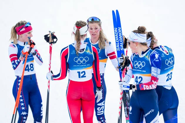 Winter Olympics in Milan Cortina 2026 Val di Fiemme, Italy 20260207. Jessie Diggins from the USA after the women s cross-country 20 km Skiathlon at Lago di Tesero during the Winter Olympics in Milano Cortina 2026. Photo: Lise Aserud NTB Val di Fiemme Italy EDITORIAL USE ONLY. RESTRICTED USE FOR BETTING COMPANIES Ref:_SPO4X-J2QeCfB4.jpg *** Winter Olympics in Milan Cortina 2026 Val di Fiemme, Italy 20260207 Jessie Diggins from the USA after the women s cross country 20 km Skiathlon at Lago di Tesero during the Winter Olympics in Milano Cortina 2026 Photo Lise Aserud NTB Val di Fiemme Italy EDITORIAL USE ONLY RESTRICTED USE FOR BETTING COMPANIES  Copyright: xLisexAserudx xNTBx