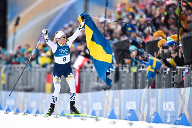 VAL DI FIEMME, ITALY 20260207 Sweden s Frida Karlsson takes gold in the women s skiathlon 10+10 km during the Winter Olympics in Val di Femme in Italy. VAL DI FIEMME ITALY x10430x *** VAL DI FIEMME, ITALY 20260207 Sweden s Frida Karlsson takes gold in the women s skiathlon 10 10 km during the Winter Olympics in Val di Femme in Italy VAL DI FIEMME ITALY x10430x  Copyright: xChristinexOlsson TTx OLYMPICS 2026 SKIING
