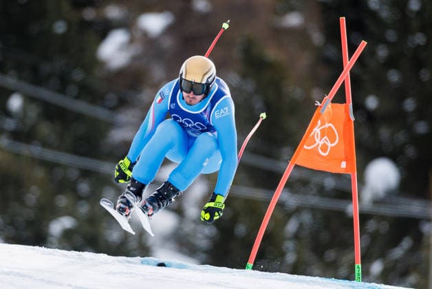 OLYMPICS - Winter Olympic Games, Olympische Spiele, Olympia, OS Milano Cortina 2026 BORMIO,ITALY,07.FEB.26 - OLYMPICS, ALPINE SKIING - Winter Olympic Games Milano Cortina 2026, downhill, men. Image shows Dominik Paris (ITA).  GEPAxpictures xHaraldxSteiner