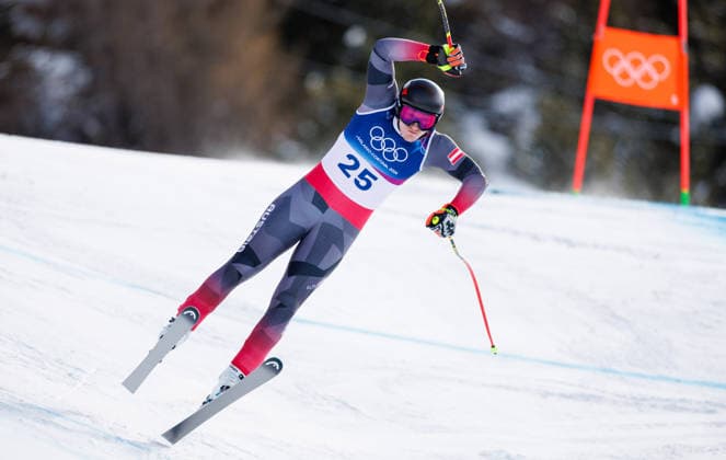 OLYMPICS - Winter Olympic Games, Olympische Spiele, Olympia, OS Milano Cortina 2026 BORMIO,ITALY,07.FEB.26 - OLYMPICS, ALPINE SKIING - Winter Olympic Games Milano Cortina 2026, downhill, men. Image shows Stefan Babinsky (AUT).  GEPAxpictures xHaraldxSteiner