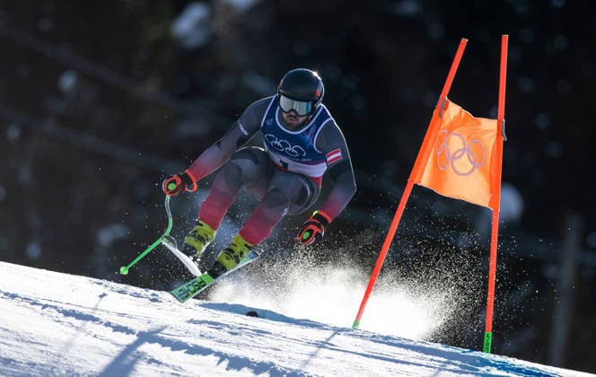 OLYMPICS - Winter Olympic Games, Olympische Spiele, Olympia, OS Milano Cortina 2026 BORMIO,ITALY,07.FEB.26 - OLYMPICS, ALPINE SKIING - Winter Olympic Games Milano Cortina 2026, downhill, men. Image shows Daniel Hemetsberger (AUT).  GEPAxpictures xHaraldxSteiner
