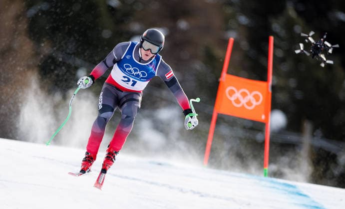 OLYMPICS - Winter Olympic Games, Olympische Spiele, Olympia, OS Milano Cortina 2026 BORMIO,ITALY,07.FEB.26 - OLYMPICS, ALPINE SKIING - Winter Olympic Games Milano Cortina 2026, downhill, men. Image shows Raphael Haaser (AUT).  GEPAxpictures xHaraldxSteiner
