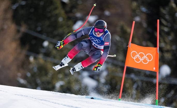 OLYMPICS - Winter Olympic Games, Olympische Spiele, Olympia, OS Milano Cortina 2026 BORMIO,ITALY,07.FEB.26 - OLYMPICS, ALPINE SKIING - Winter Olympic Games Milano Cortina 2026, downhill, men. Image shows Stefan Babinsky (AUT).  GEPAxpictures xHaraldxSteiner