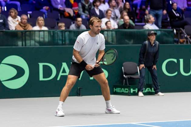 Davis Cup: Deutschland - Peru, 07.02.2026 Krawietz GER) während des Davis Cup Davis Cup: Deutschland - Peru im CASTELLO am February 7, 2026 in Duesseldorf, Germany. Copyright: xBEAUTIFULxSPORTS KennyxBeelex