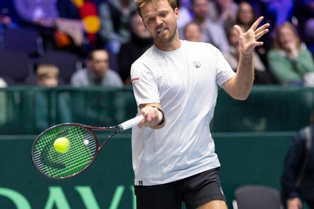 Davis Cup: Deutschland - Peru, 07.02.2026 Krawietz GER) während des Davis Cup Davis Cup: Deutschland - Peru im CASTELLO am February 7, 2026 in Duesseldorf, Germany. Copyright: xBEAUTIFULxSPORTS KennyxBeelex