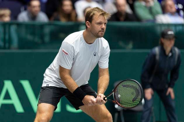 Davis Cup: Deutschland - Peru, 07.02.2026 Krawietz GER) während des Davis Cup Davis Cup: Deutschland - Peru im CASTELLO am February 7, 2026 in Duesseldorf, Germany. Copyright: xBEAUTIFULxSPORTS KennyxBeelex