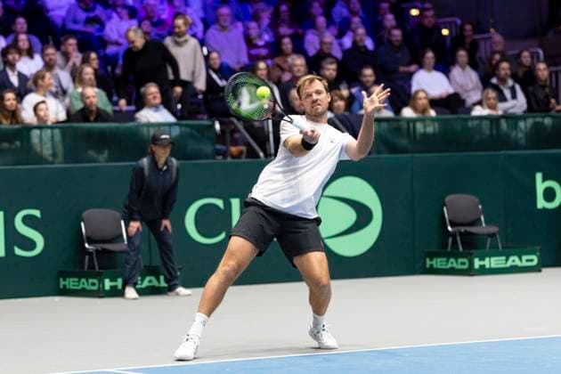 Davis Cup: Deutschland - Peru, 07.02.2026 Krawietz GER) während des Davis Cup Davis Cup: Deutschland - Peru im CASTELLO am February 7, 2026 in Duesseldorf, Germany. Copyright: xBEAUTIFULxSPORTS KennyxBeelex