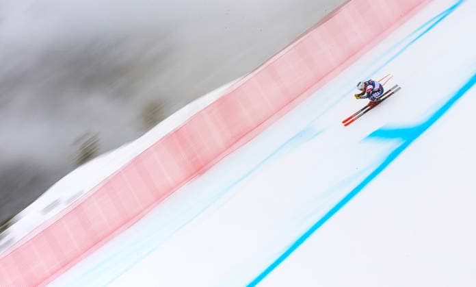 February 7, 2026, Cortina D ampezzo, Lombardy, Italy: Breezy Johnson of the United States had the fastest time on the second day of Womens Downhill Training at Tofane Alpine Skiing Centre for the Milano Cortina 2026 Winter Olympics. Cortina D ampezzo Italy - ZUMAsc5_ 20260207_oly_sc5_001 Copyright: xErichxSchlegelx