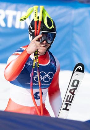 OLYMPICS - Winter Olympic Games, Olympische Spiele, Olympia, OS Milano Cortina 2026 BORMIO,ITALY,07.FEB.26 - OLYMPICS, ALPINE SKIING - Winter Olympic Games Milano Cortina 2026, downhill, men. Image shows Franjo von Allmen (SUI).  GEPAxpictures xWolfgangxGrebien