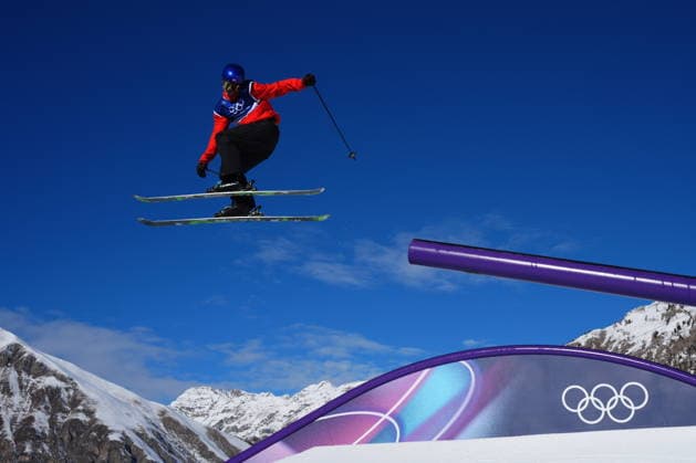 February 7, 2026, Livigno, Italy: Norway s Ulrik Samnoey hits a jump during the qualification for the men s free ski slopestyle during the Milano Cortina 2026 Winter Olympic Games, Olympische Spiele, Olympia, OS in Livigno, Italy, Saturday, Feb. 7, 2026. Canada News - February 7, 2026  - ZUMAc35_ 20260207_zaf_c35_008 Copyright: xSeanxKilpatrickx