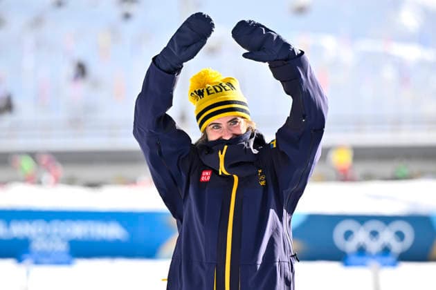 VAL DI FIEMME, ITALY 20260207 Sweden s Frida Karlsson takes gold in the women s skiathlon 10+10 km during the Winter Olympics in Val di Femme in Italy. VAL DI FIEMME ITALY x10430x *** VAL DI FIEMME, ITALY 20260207 Sweden s Frida Karlsson takes gold in the women s skiathlon 10 10 km during the Winter Olympics in Val di Femme in Italy VAL DI FIEMME ITALY x10430x  Copyright: xChristinexOlsson TTx OLYMPICS 2026 SKIING
