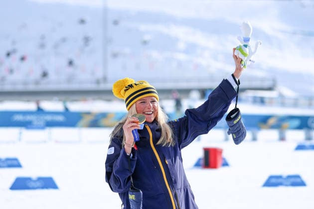 Olympische Winterspiele Milano Cortina 2026 Skilanglauf 10km + 10km Skiathlon Frauen am 07.02.2026 im Tesero Cross-Country Skiing Stadium in Cortina d™Ampezzo Frida Karlsson ( Schweden ) *** Olympic Winter Games Milano Cortina 2026 Cross Country Skiing 10km 10km Skiathlon Women on 07 02 2026 at the Tesero Cross Country Skiing Stadium in Cortina d™Ampezzo Frida Karlsson Sweden xMSx