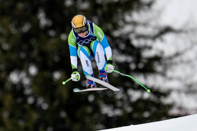 OLYMPICS - Winter Olympic Games, Olympische Spiele, Olympia, OS Milano Cortina 2026 CORTINA D AMPEZZO,ITALY,07.FEB.26 - OLYMPICS, ALPINE SKIING - Winter Olympic Games Milano Cortina 2026, preview, downhill training, women. Image shows Ilka Stuhec (SLO).  GEPAxpictures xAlexanderxSolc