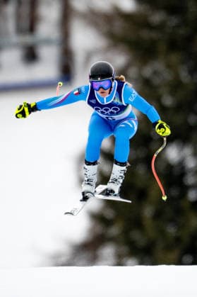 OLYMPICS - Winter Olympic Games, Olympische Spiele, Olympia, OS Milano Cortina 2026 CORTINA D AMPEZZO,ITALY,07.FEB.26 - OLYMPICS, ALPINE SKIING - Winter Olympic Games Milano Cortina 2026, preview, downhill training, women. Image shows Laura Pirovano (ITA).  GEPAxpictures xAlexanderxSolc