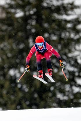 OLYMPICS - Winter Olympic Games, Olympische Spiele, Olympia, OS Milano Cortina 2026 CORTINA D AMPEZZO,ITALY,07.FEB.26 - OLYMPICS, ALPINE SKIING - Winter Olympic Games Milano Cortina 2026, preview, downhill training, women. Image shows Mirjam Puchner (AUT).  GEPAxpictures xAlexanderxSolc