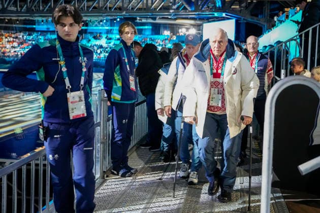 Winter Olympics in Milan Cortina 2026 Milan, Italy 20260207. King Harald and Queen Sonja in the stands in the Milan Speed skating, Eisschnelllauf arena under 3000m for women during the Winter Olympics in Milan Cortina 2026. Photo: Heiko Junge NTB Milano Italy EDITORIAL USE ONLY. RESTRICTED USE FOR BETTING COMPANIES Ref:_SPOiKux9Dh4m58.jpg *** Winter Olympics in Milan Cortina 2026 Milan, Italy 20260207 King Harald and Queen Sonja in the stands in the Milan Speed Skating arena under 3000m for women during the Winter Olympics in Milan Cortina 2026 Photo Heiko Junge NTB Milano Italy EDITORIAL USE ONLY RESTRICTED USE FOR BETTING COMPANIES  Copyright: xHeikoxJungex xNTBx