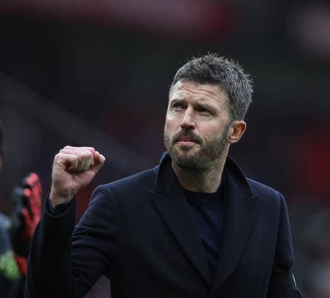 Manchester United, ManU v Tottenham Hotspur, Premier League, Old Trafford, Manchester. Times Photographer Bradley Ormesher. 7.2.2026. Manchester United v Tottenham Hotspur, Premier League, Old Trafford, Manchester. Times Photographer Bradley Ormesher. Michael Carrick.  Copyright: xBradleyxOrmesherx NINTCHDBPICT001057155824