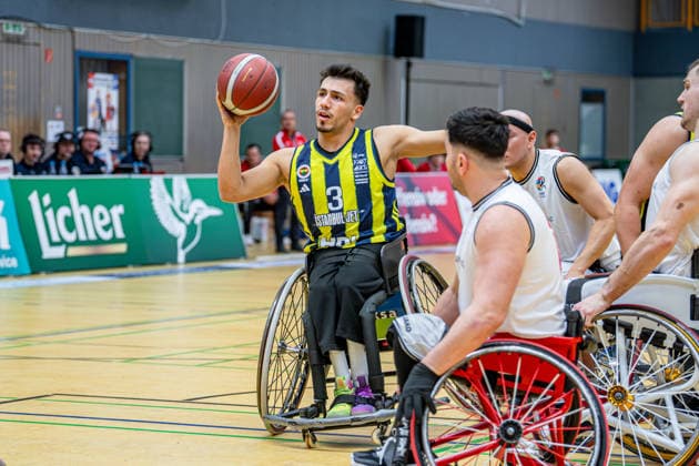 IWBF ChampionsCup; Fenerbahce Istanbul - RBC Köln 99ers, 07.02.26 Baran Oguz (Fenerbahce Istanbul, 3), IWBF ChampionsCup; Fenerbahce Istanbul - RBC Köln 99ers: Wetzlar, 07.02.26 Copyright: xBEAUTIFULxSPORTS Roeczeyx