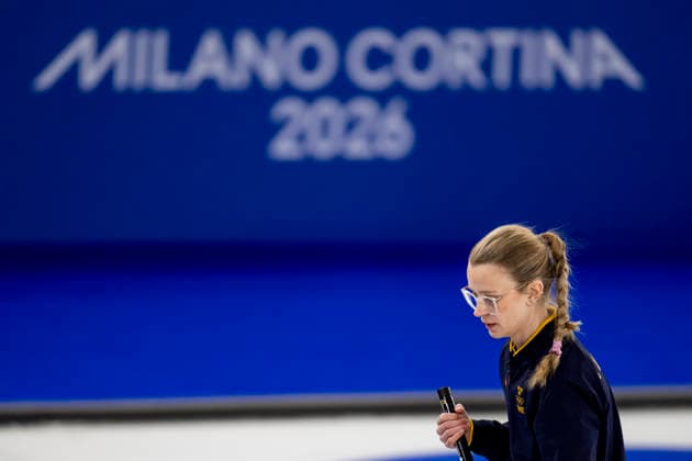 260207 Isabella Wrana of Sweden in a round robin mixed doubles curling match between Sweden and Italy during day 1 of the 2026 Winter Olympics on February 7, 2026 in Cortina. Photo: Jon Olav Nesvold BILDBYRAN COP 217 JE0110 curling Olympic Games, Olympische Spiele, Olympia, OS olympics winter olympics os ol olympiska spel vinter-os olympiske leker milano cortina 2026 milan cortina 2026 milano cortina 2026 olympic games milano cortina 2026 winter olympic games milano cortina-os milano cortina-ol vinter-ol 1 bbeng *** 260207 Isabella Wrana of Sweden in a round robin mixed doubles curling match between Sweden and Italy during day 1 of the 2026 Winter Olympics on February 7, 2026 in Cortina Photo Jon Olav Nesvold BILDBYRAN COP 217 JE0110 curling olympic games olympics winter olympics os ol olympiska spel vinter os olympiske leker milano cortina 2026 milan cortina 2026 milano cortina 2026 olympic games milano cortina 2026 winter olympic games milano cortina os milano cortina ol vinter ol 1 bbeng  Copyright: JONxOLAVxNESVOLD BB260207JE057
