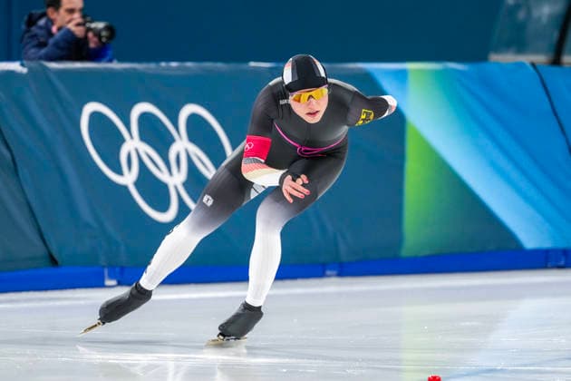 2026-02-07 - Milano Cortina 2026 Winter Olympics 3000m Women MILAN, ITALY - FEBRUARY 7: Josie Hofmann of Germany during the Milano Cortina 2026 Winter Olympics at the Milano Speed skating, Eisschnelllauf Arena on February 7, 2026 in Milan, Italy Milan Milano Speed Skating Arena Italy Content not available for redistribution in The Netherlands directly or indirectly through any third parties. Copyright: xAndrexWeeningx