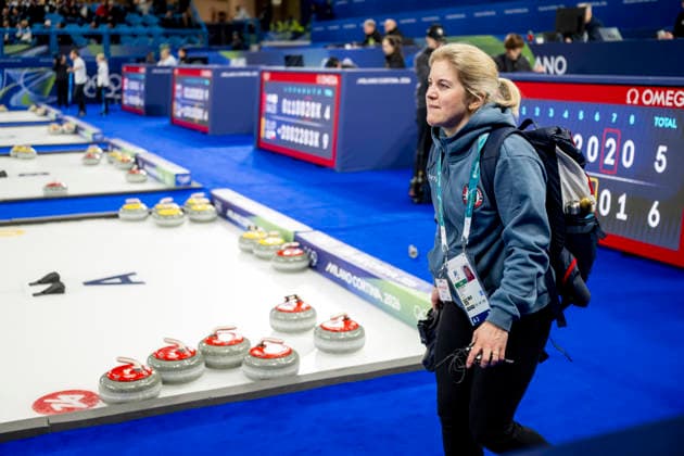 260207 Kristin Skaslien of Norway after a round robin mixed doubles curling match between Norway and Estonia during day 1 of the 2026 Winter Olympics on February 7, 2026 in Cortina. Photo: Jon Olav Nesvold BILDBYRAN COP 217 JE0110 curling Olympic Games, Olympische Spiele, Olympia, OS olympics winter olympics os ol olympiska spel vinter-os olympiske leker milano cortina 2026 milan cortina 2026 milano cortina 2026 olympic games milano cortina 2026 winter olympic games milano cortina-os milano cortina-ol vinter-ol 1 bbeng *** 260207 Kristin Skaslien of Norway after a round robin mixed doubles curling match between Norway and Estonia during day 1 of the 2026 Winter Olympics on February 7, 2026 in Cortina Photo Jon Olav Nesvold BILDBYRAN COP 217 JE0110 curling olympic games olympics winter olympics os ol olympiska spel vinter os olympiske leker milano cortina 2026 milan cortina 2026 milano cortina 2026 olympic games milano cortina 2026 winter olympic games milano cortina os milano cortina ol vinter ol 1 bbeng  Copyright: JONxOLAVxNESVOLD BB260207JE086