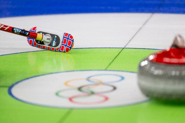 260207 The broom of the Norwegian team in a round robin mixed doubles curling match during day 1 of the 2026 Winter Olympics on February 7, 2026 in Cortina. Photo: Jon Olav Nesvold BILDBYRAN COP 217 JE0110 curling Olympic Games, Olympische Spiele, Olympia, OS olympics winter olympics os ol olympiska spel vinter-os olympiske leker milano cortina 2026 milan cortina 2026 milano cortina 2026 olympic games milano cortina 2026 winter olympic games milano cortina-os milano cortina-ol vinter-ol 1 bbeng genre *** 260207 The broom of the Norwegian team in a round robin mixed doubles curling match during day 1 of the 2026 Winter Olympics on February 7, 2026 in Cortina Photo Jon Olav Nesvold BILDBYRAN COP 217 JE0110 curling olympic games olympics winter olympics os ol olympiska spel vinter os olympiske leker milano cortina 2026 milan cortina 2026 milano cortina 2026 olympic games milano cortina 2026 winter olympic games milano cortina os milano cortina ol vinter ol 1 bbeng genre  Copyright: JONxOLAVxNESVOLD BB260207JE067