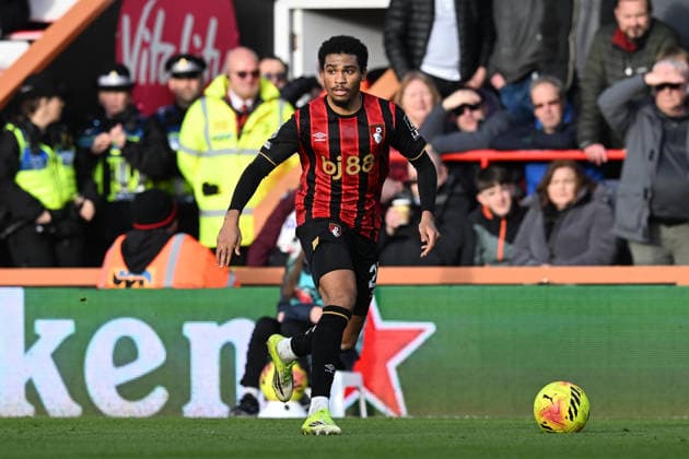 Bournemouth v Aston Villa, Premier League Amine Adli (21) of AFC Bournemouth on the attack during the Premier League match between Bournemouth and Aston Villa at the Vitality Stadium, Bournemouth, UK on 7 February 2026. Bournemouth Vitality Stadium Dorset UK Editorial use only DataCo restrictions apply See www.football-dataco.com , Copyright: xGrahamxHuntx PSI-23705-0075