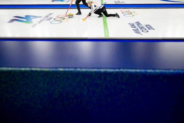 260207 Kristin Skaslien of Norway competes in a round robin mixed doubles curling match between Norway and Estonia during day 1 of the 2026 Winter Olympics on February 7, 2026 in Cortina. Photo: Jon Olav Nesvold BILDBYRAN COP 217 JE0110 curling Olympic Games, Olympische Spiele, Olympia, OS olympics winter olympics os ol olympiska spel vinter-os olympiske leker milano cortina 2026 milan cortina 2026 milano cortina 2026 olympic games milano cortina 2026 winter olympic games milano cortina-os milano cortina-ol vinter-ol 1 bbeng *** 260207 Kristin Skaslien of Norway competes in a round robin mixed doubles curling match between Norway and Estonia during day 1 of the 2026 Winter Olympics on February 7, 2026 in Cortina Photo Jon Olav Nesvold BILDBYRAN COP 217 JE0110 curling olympic games olympics winter olympics os ol olympiska spel vinter os olympiske leker milano cortina 2026 milan cortina 2026 milano cortina 2026 olympic games milano cortina 2026 winter olympic games milano cortina os milano cortina ol vinter ol 1 bbeng  Copyright: JONxOLAVxNESVOLD BB260207JE080