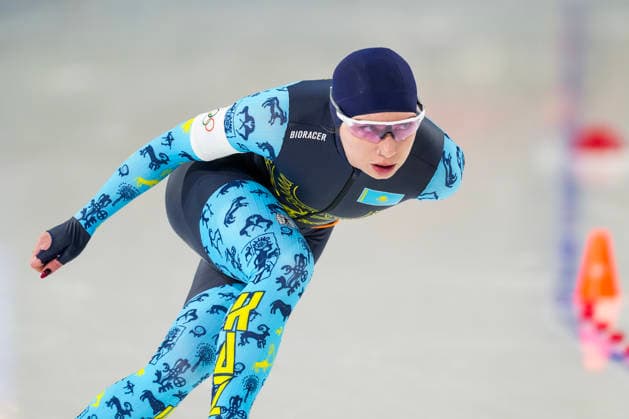 2026-02-07 - Milano Cortina 2026 Winter Olympics 3000m Women MILAN, ITALY - FEBRUARY 7: Nadezhda Morozova of Kazakhstan during the Milano Cortina 2026 Winter Olympics at the Milano Speed skating, Eisschnelllauf Arena on February 7, 2026 in Milan, Italy Milan Milano Speed Skating Arena Italy Content not available for redistribution in The Netherlands directly or indirectly through any third parties. Copyright: xAndrexWeeningx