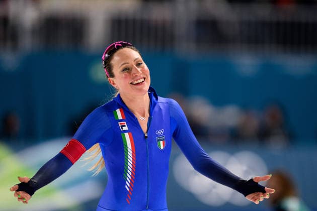 260207 Francesca Lollobrigida of Italy celebrates after competing in women s 3000m Speed skating, Eisschnelllauf during day 1 of the 2026 Winter Olympics on February 7, 2026 in Milan. Photo: Carl Sandin BILDBYRAN kod CS CS0856 skridskor speed skating Olympic Games, Olympische Spiele, Olympia, OS olympics winter olympics os ol olympiska spel vinter-os olympiske leker milano cortina 2026 milan cortina 2026 milano cortina 2026 olympic games milano cortina 2026 winter olympic games milano cortina-os milano cortina-ol vinter-ol 1 bbeng jubel italien *** 260207 Francesca Lollobrigida of Italy celebrates after competing in women s 3000m speed skating during day 1 of the 2026 Winter Olympics on February 7, 2026 in Milan Photo Carl Sandin BILDBYRAN code CS CS0856 skates speed skating olympic games olympics winter olympics os ol olympic games winter os olympic games milano cortina 2026 milan cortina 2026 milano cortina 2026 olympic games milano cortina 2026 winter olympic games milano cortina os milano cortina ol winter ol 1 bbeng jubilation italy  Copyright: CARLxSANDIN BB260207CS077