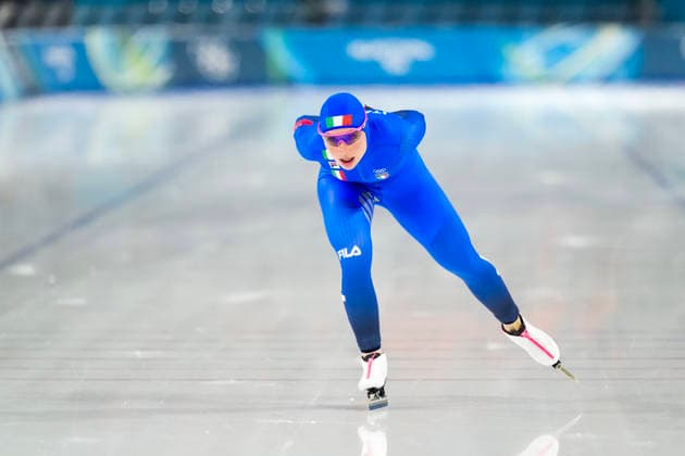2026-02-07 - Milano Cortina 2026 Winter Olympics 3000m Women MILAN, ITALY - FEBRUARY 7: Francesca Lollobrigida of Italy during the Milano Cortina 2026 Winter Olympics at the Milano Speed skating, Eisschnelllauf Arena on February 7, 2026 in Milan, Italy Milan Milano Speed Skating Arena Italy Content not available for redistribution in The Netherlands directly or indirectly through any third parties. Copyright: xAndrexWeeningx