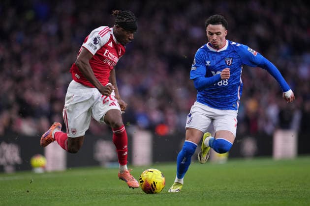 Premier League Arsenal v Sunderland during the Premier League match Arsenal vs Sunderland at Emirates, London, United Kingdom on 07 February 2026 (Photo by Harvey Murphy News Images) Copyright: xHarveyxMurphy NewsxImagesx