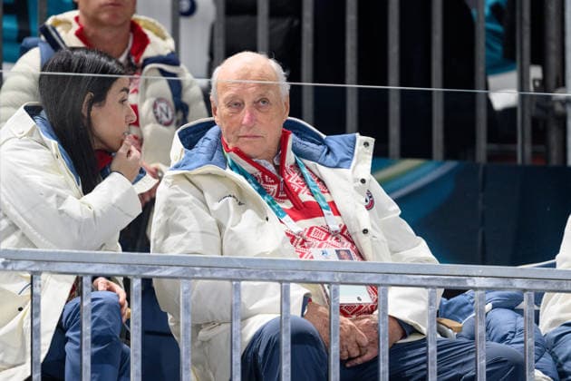 260207 King Harald V of Norway at the women s 3000m Speed skating, Eisschnelllauf during day 1 of the 2026 Winter Olympics on February 7, 2026 in Milan. Photo: Carl Sandin BILDBYRAN kod CS CS0856 skridskor speed skating Olympic Games, Olympische Spiele, Olympia, OS olympics winter olympics os ol olympiska spel vinter-os olympiske leker milano cortina 2026 milan cortina 2026 milano cortina 2026 olympic games milano cortina 2026 winter olympic games milano cortina-os milano cortina-ol vinter-ol 1 bbeng norge kung *** 260207 King Harald V of Norway at the women s 3000m speed skating during day 1 of the 2026 Winter Olympics on February 7, 2026 in Milan Photo Carl Sandin BILDBYRAN code CS CS0856 skates speed skating olympic games olympics winter olympics os ol olympiska spel vinter os olympiske leker milano cortina 2026 milan cortina 2026 milano cortina 2026 olympic games milano cortina 2026 winter olympic games milano cortina os milano cortina ol vinter ol 1 bbeng norge kung  Copyright: CARLxSANDIN BB260207CS088