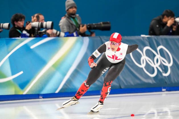 2026-02-07 - Milano Cortina 2026 Winter Olympics 3000m Women MILAN, ITALY - FEBRUARY 7: Valerie Maltais of Canada during the Milano Cortina 2026 Winter Olympics at the Milano Speed skating, Eisschnelllauf Arena on February 7, 2026 in Milan, Italy Milan Milano Speed Skating Arena Italy Content not available for redistribution in The Netherlands directly or indirectly through any third parties. Copyright: xAndrexWeeningx