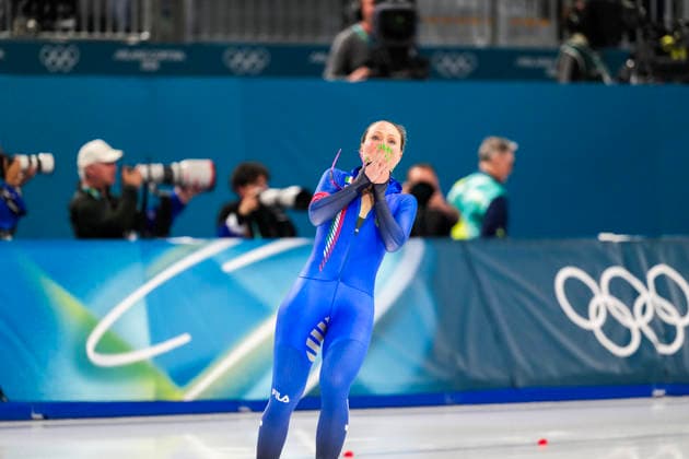 2026-02-07 - Milano Cortina 2026 Winter Olympics 3000m Women MILAN, ITALY - FEBRUARY 7: Francesca Lollobrigida of Italy during the Milano Cortina 2026 Winter Olympics at the Milano Speed skating, Eisschnelllauf Arena on February 7, 2026 in Milan, Italy Milan Milano Speed Skating Arena Italy Content not available for redistribution in The Netherlands directly or indirectly through any third parties. Copyright: xAndrexWeeningx