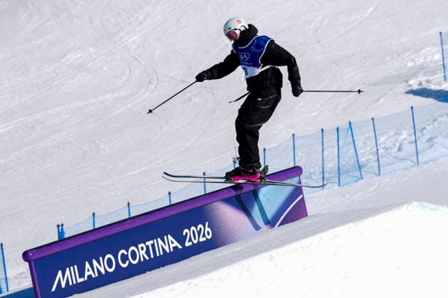 07 02 2026, Livigno, Snow Park, Slopestyle Qualifying Man, Andri Ragettli of Switzerland Livigno Snow Park Lombardy Italy *** 07 02 2026, Livigno, Snow Park, Slopestyle Qualifying Man, Andri Ragettli of Switzerland Livigno Snow Park Lombardy Italy Copyright: xJustPictures.ch JarixPestelaccix jp-en-JaPe-JP4_JAR_Livigno_SS_QualiMan_07Feb2026_00002