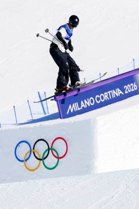 07 02 2026, Livigno, Snow Park, Slopestyle Qualifying Man, Ben Barclay of New Zealand Livigno Snow Park Lombardy Italy *** 07 02 2026, Livigno, Snow Park, Slopestyle Qualifying Man, Ben Barclay of New Zealand Livigno Snow Park Lombardy Italy Copyright: xJustPictures.ch JarixPestelaccix jp-en-JaPe-JP4_JAR_Livigno_SS_QualiMan_07Feb2026_00003
