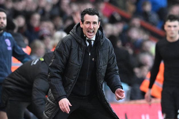 Bournemouth v Aston Villa, Premier League Aston Villa manager Unai Emery during the Premier League match between Bournemouth and Aston Villa at the Vitality Stadium, Bournemouth, UK on 7 February 2026. Bournemouth Vitality Stadium Dorset UK Editorial use only DataCo restrictions apply See www.football-dataco.com , Copyright: xGrahamxHuntx PSI-23705-0120